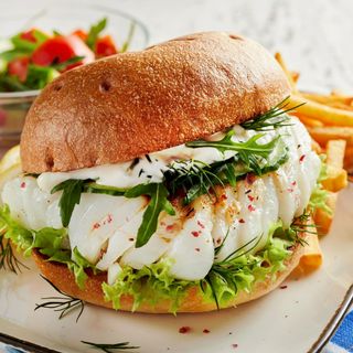 Healthy Fish Burger