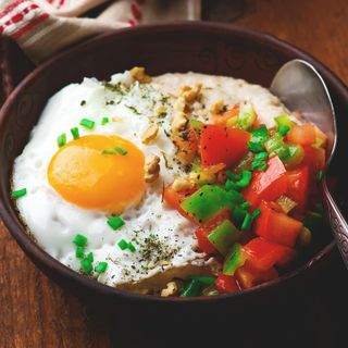 Oatmeal Telur Tomat