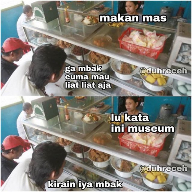 10 Meme Lucu Pesan Makanan Ini Kocaknya Bikin Senyum Kesal Humor Meme