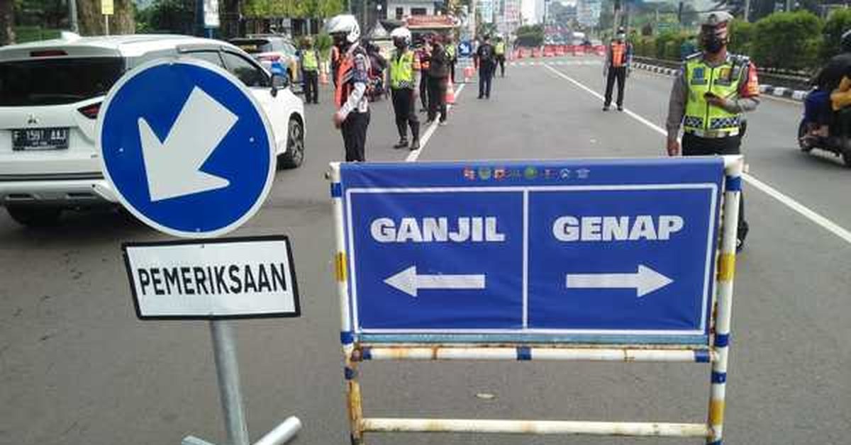 Ganjil Genap 24 Jam Penuh di Kota Bogor Dimulai Senin Ini ...