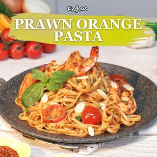 Prawn Orange Pasta