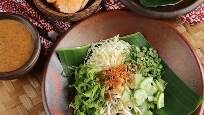 Makanan Sejenis Salad khas Indonesia 
