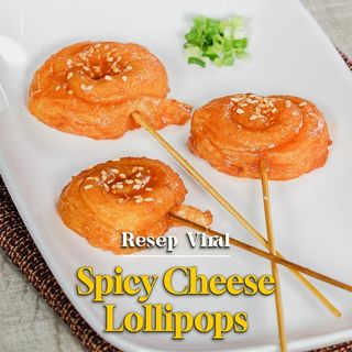 Spicy Cheese Lollipops