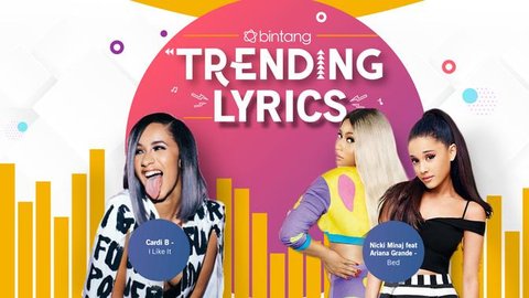 Bintang Trending Lyrics Cardi B Nicki Minaj Feat Ariana