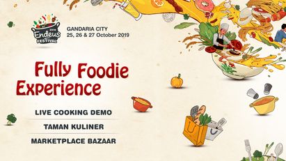 Nikmati Sensasi Fully Foodie Experience di Endeus Festival 2019