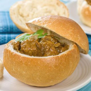 Mutton Curry Bread Bowl