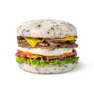 Burger Nasi Resep dan Cara Membuat Kreasi Burger Unik Ini