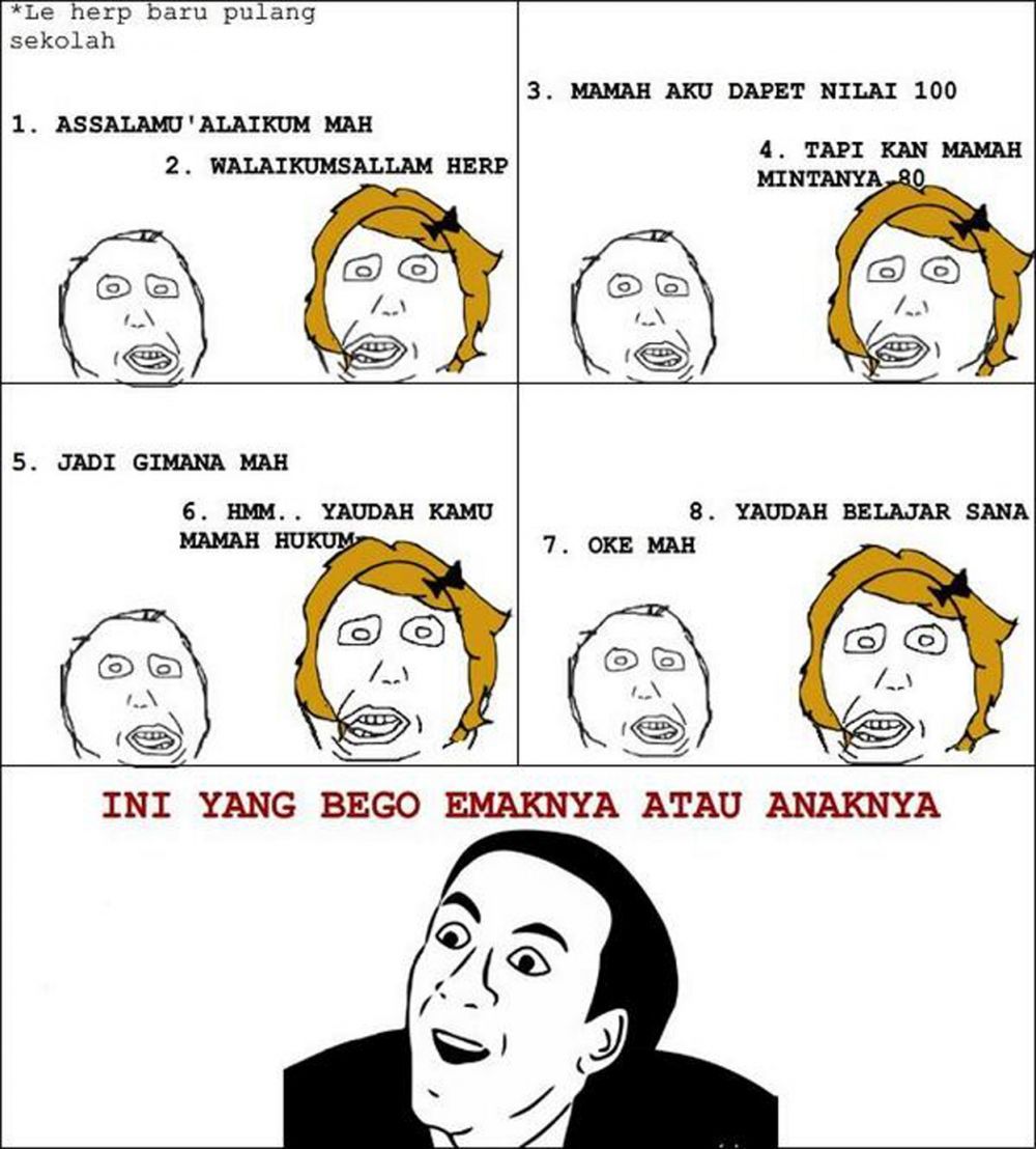 10 Meme Lucu Herp Ini Bikin Jengkel Sekaligus Ketawa Humor