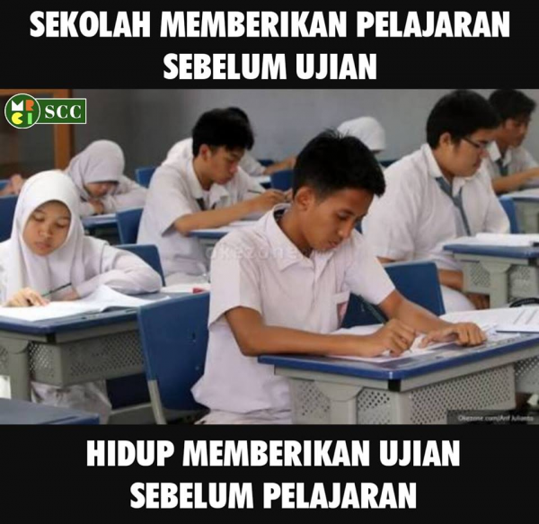 10 Meme Lucu Kunci Jawaban Ujian Nasional Ini Bikin Tepuk Jidat Humor