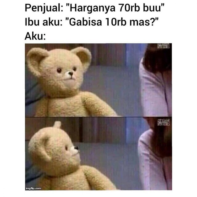 8 Meme Lucu Emak Nawar Belanjaan Ini Bikin Senyum Tipis Humor