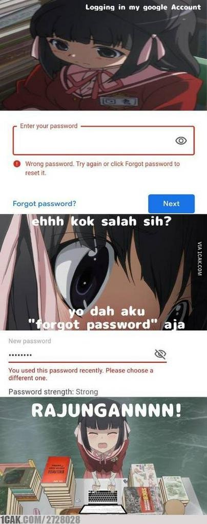 10 Meme Lupa Password Media Sosial Lucunya Bikin Senyum Kesal Humor