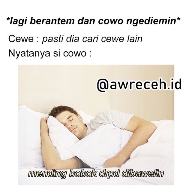 10 Meme Lucu Waktu Cowok Dan Cewek Berantem Ini Bikin Senyum Kecut